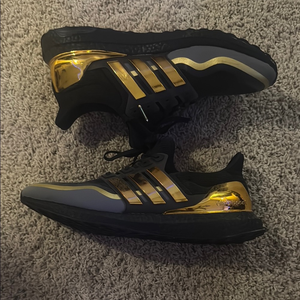 Adidas Ultra Boost Black and Gold